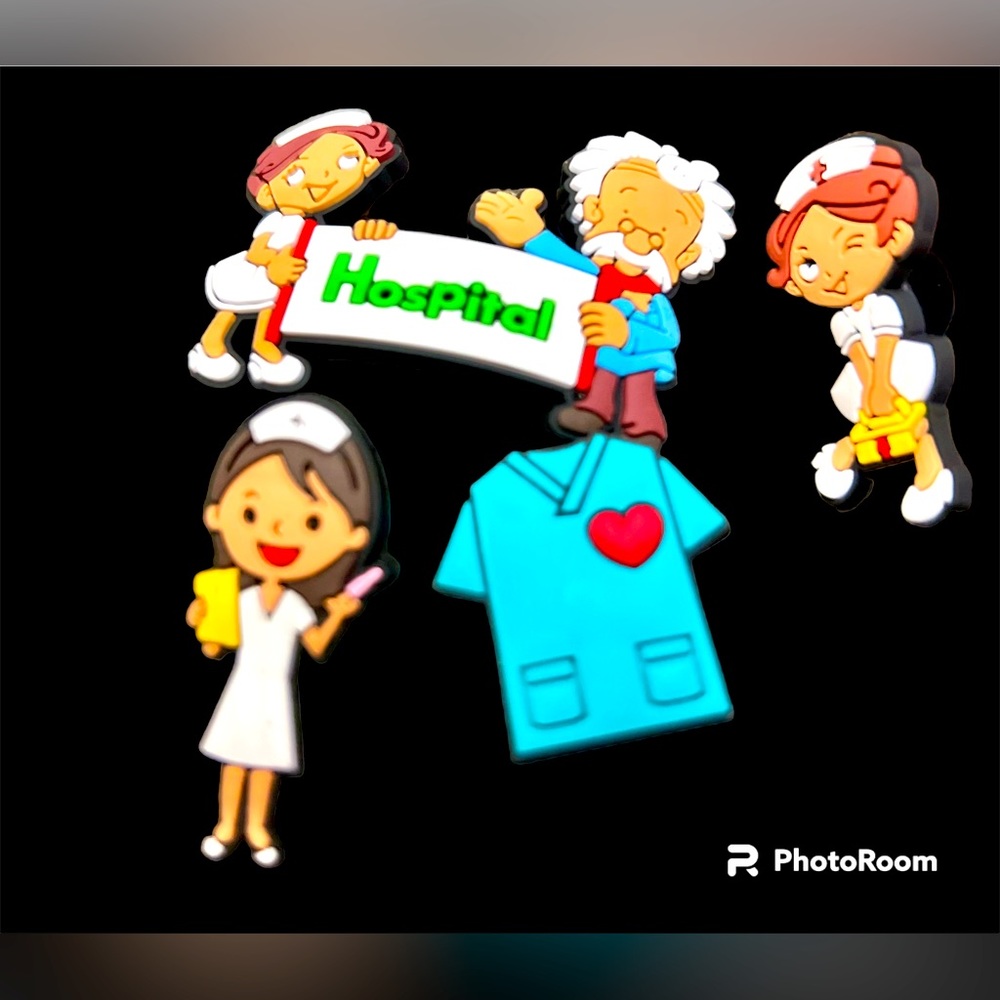 NURSE JIBBITZ FOR CROCS